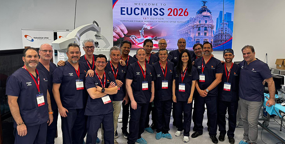EUCMISS 2026 – 13th European Course on Minimally Invasive Spinal Surgery